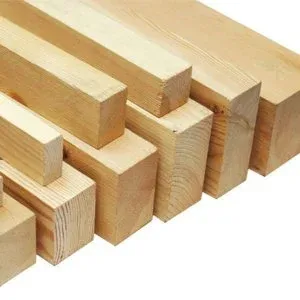 Брус деревянный 50x50 длина 3.0 м.