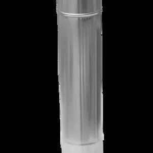 Дымоход труба  D-150 мм. L-1,0 м. толщина 1,0 мм.